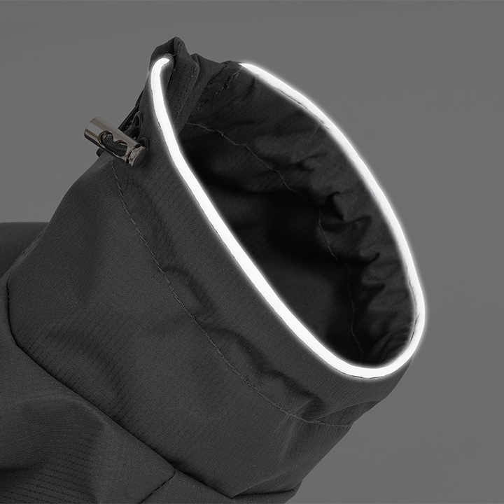 NNEDSZ S Laser Adjustable Waterproof Reflective Dog Raincoat with Harness Design